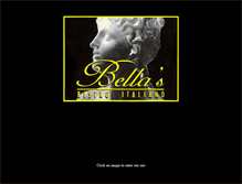 Tablet Screenshot of bellas.ca